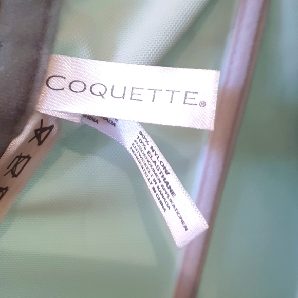 NEW Coquette Size M (approx 12) Misty Light Blue Bustier - Picture 8 of 9